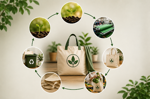 Lifecycle of a Reusable Shopping Bag